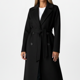 BRIGITTE | MANTEAU LONG CEINTURÉ