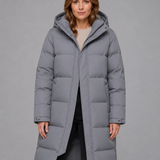 MARIE | PARKA LONGUE À CAPUCHE
