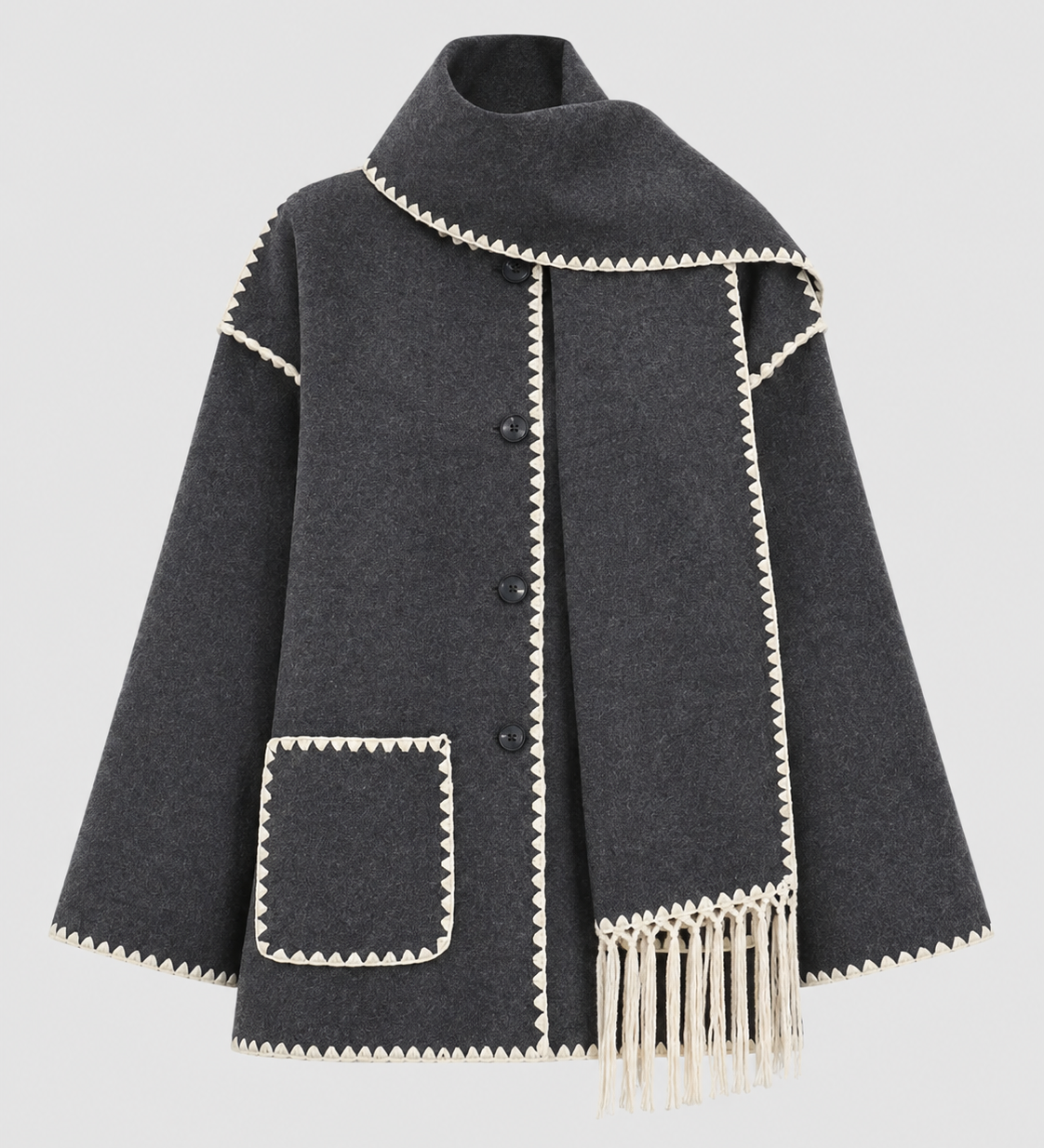 VIOLETTE | MANTEAU OVERSIZE