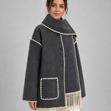 VIOLETTE | MANTEAU OVERSIZE