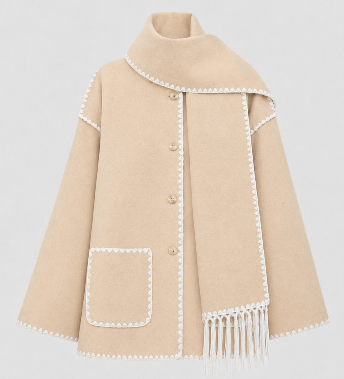 VIOLETTE | MANTEAU OVERSIZE