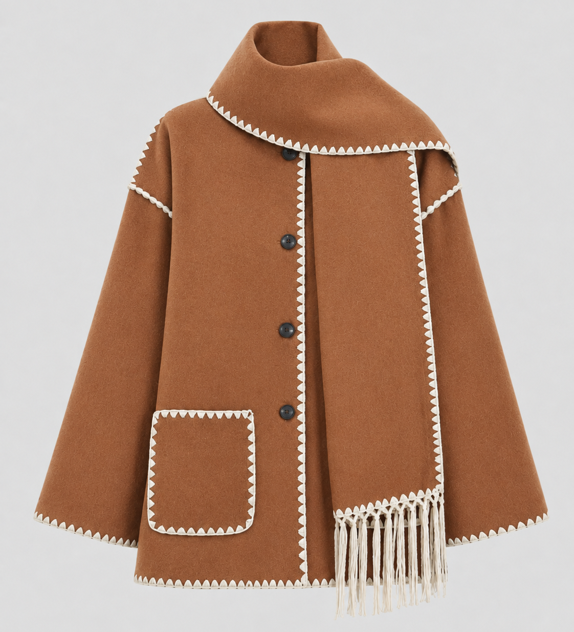 VIOLETTE | MANTEAU OVERSIZE