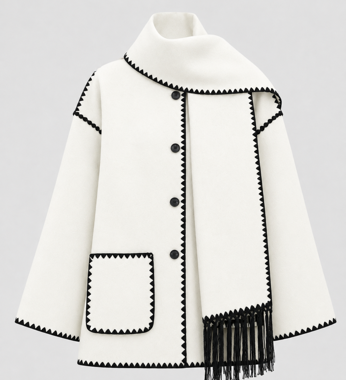 VIOLETTE | MANTEAU OVERSIZE