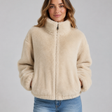 MAUD | VESTE TEDDY COURTE