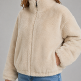 MAUD | VESTE TEDDY COURTE