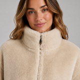 MAUD | VESTE TEDDY COURTE