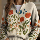 WRENNA | VESTE ZIPPÉE PRAIRIE FLEURIE